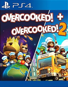Overcooked! + Overcooked! 2 Jogo Online para PS4