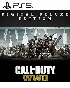 Call of Duty: WWII Digital Deluxe PS5 Mídia Digital