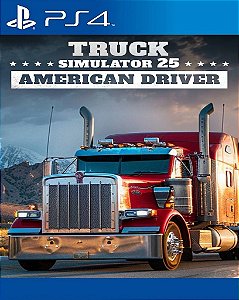 Truck Simulator 25 American Driver PS4 Mídia Digital