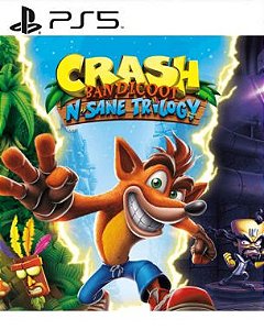 Crash Bandicoot N. Sane Trilogy PS5 Mídia Digital