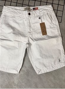 Bermuda Sarja Polo - Branca BS018