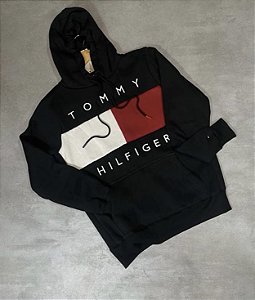 Moletom 3 Cabo Tommy Hilfiger Preto - MM016