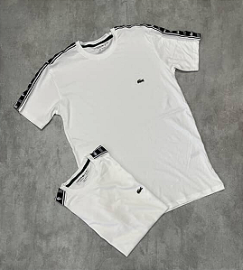 Camiseta Peruana Lacoste Branca - CP082