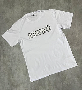 Camiseta Peruana Lacoste Branca - CP087