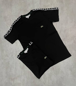 Camiseta Peruana Lacoste Preta - CP085
