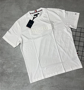Camiseta Peruana Tommy Hilfiger Branco - CP095