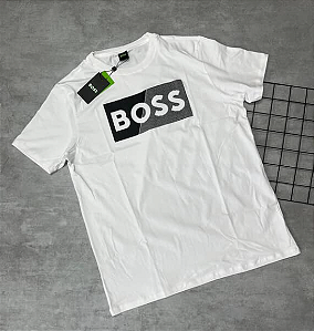 Camiseta Peruana Hugo Boss Branco - CP094