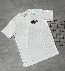 Camiseta Peruana Lacoste Branco - CP091