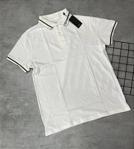 Camiseta Polo Armani Branca - PA002
