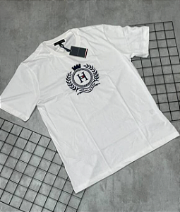 Camiseta Peruana Tommy Hilfiger Branco - CP098