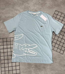 Camiseta Peruana Lacoste Azul Bebê - CP105