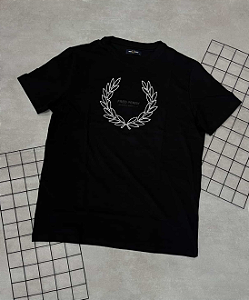 Camiseta Fred Perry Preto - CP106