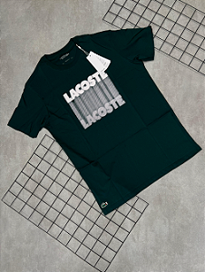 Camiseta Peruana Lacoste Verde Escuro - CP136