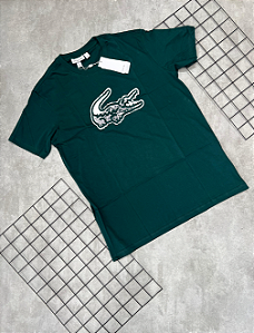 Camiseta Peruana Lacoste Verde Escuro - CP139