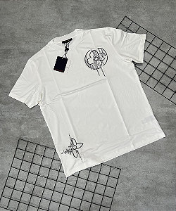 Camiseta Peruana Louis Vuitton Branco - CP163