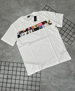 Camiseta Peruana Diesel Branco - CP172