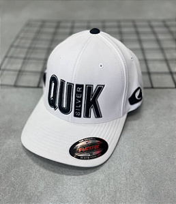 Boné Quiksilver Aba Curva Emb Quik Outdoor Branco