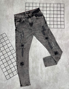 Calça Jogador - Lipse Jeans Escura CJ034