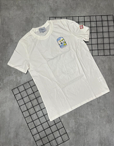 Camiseta Peruana Casa Blanca Branco | Azul - CP190