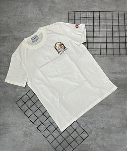 Camiseta Peruana Casa Blanca Branco | Marrom - CP209