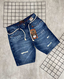 Bermuda Jogador City Denim Intermediária - BJ012
