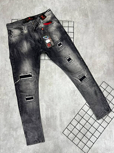 Calça Jogador City Denim Cinza - CJ043