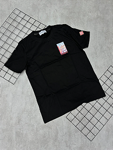 Camiseta Peruana Casa Blanca Preto | Rosa - CP224