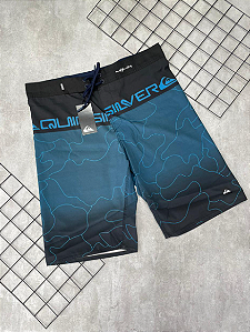 Bermuda Elastano Quiksilver Azul Marinho - BQ006