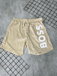 Bermuda Hugo Boss Bege | Branco - BG078