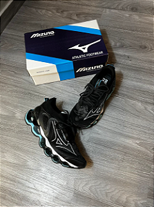 Tênis Mizuno Prophecy 14 Preto | Azul | Branco - TM003