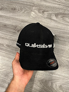 Boné Quiksilver Gradient Type New Wave Preto - BQ003