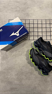 Tênis Mizuno Prophecy 15 Preto e Verde - TM005