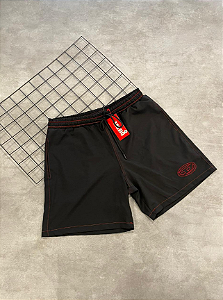 Bermuda Diesel Preto | Vermelho - BG003