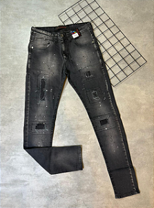 Calça Jogador City Denim Escuro - CJ002