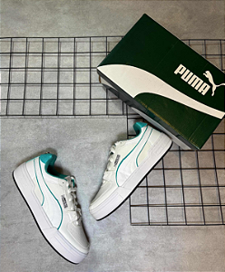 Tênis Puma CA Pro Mercedez AMG Branco | Verde - TPM006