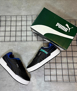 Tênis Puma CA Pro Merdez Preto | Azul - TPM009