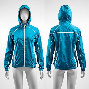 Molde Jaqueta Corta Vento Feminino - Tamanhos P/M/G/GG/XG