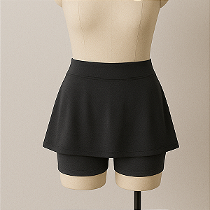 Molde Short-Saia Fitness - Tamanhos P/M/G/GG/XG