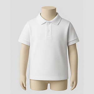 Molde Camisa Polo Infantil - Tamanhos 2/4/6/8/10/12/14