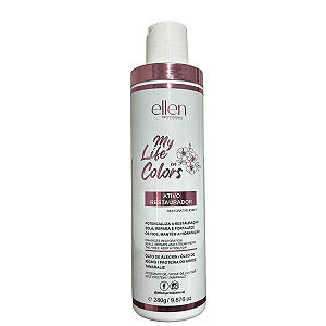 Ativo Restaurador My Life in Colors ellen Professional - Pós Química - 300ml