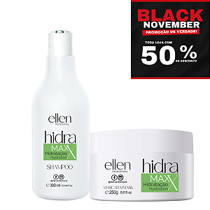 Kit Hidratação Maxx - Hidratação profunda e duradoura - Recuperação da umidade perdida pela fibra capilar - 600g