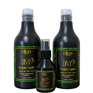 Kit Terapia capilar DINA ellen Professional - 1,100g
