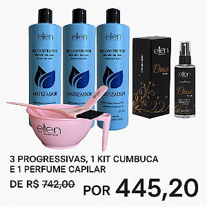 Kit Alinhamento profissional ellen Professional
