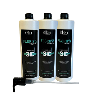 Combo Reestruturação Orgânica Floripa Terapy ellen Professional - 3 L