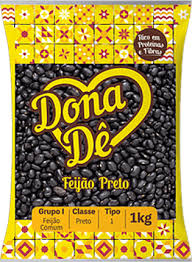 FEIJÃO PRETO Dona Dê 1KG