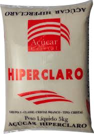 AÇUCAR HIPERCLARO CRISTAL 5KG