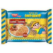 Miojo Nissin Chico Bento Sabor Carne e Batata
