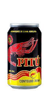 Aguardente Pitu 350ml Lata 40% Vol
