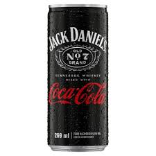 BEBIDA JACK DANIEL COM COCA COLA