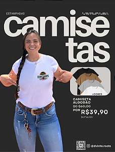 Camiseta Básica 100% Algodão - UNIFORME PARA SUA EMPRESA COM SUA LOGO